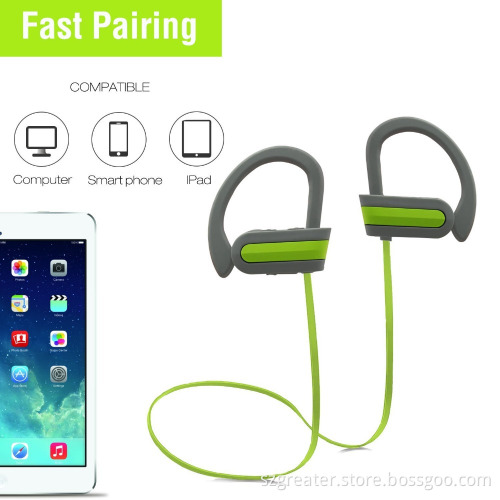 earphones bluetooth wireless made in china headsets sport bluetooth Headphones IPX 4 Waterproof earbuds
